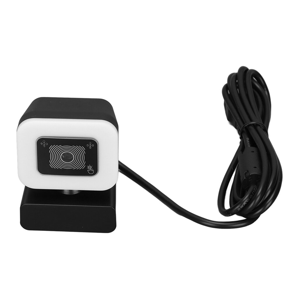 2K Streaming Webcam USB Autofocus HD Web-kamera mikrofonin kosketusvalolla pelaamista varten suoratoistokokoukseen hinta ja tiedot | Web-kamerat | hobbyhall.fi