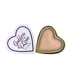 Makeup Revolution London I Heart Revolution Triple Baked Highlighter korostustuote 10 g, Golden Goddess hinta ja tiedot | Aurinkopuuterit ja poskipunat | hobbyhall.fi