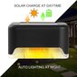 Solar Led Deck Lights Outdoor, 4Pack Solar Fence Lights Vedenpitävät Solar Step Lights Ulkokäyttöön Uima-altaan ympärillä, Ulkoportaat, Portaat, Aidat (Lämmin valkoinen) hinta ja tiedot | Seinävalaisimet | hobbyhall.fi