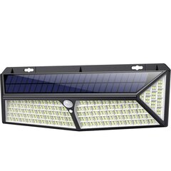 Solar Light Outdoor 430 LED【Tehokas valaistus 4400mah - 3500LM - 270° Kulma】Liiketunnistin Aurinkovalo ulkona kohdevalo Langaton vedenpitävä turva aurinkovalo puutarhaan hinta ja tiedot | Seinävalaisimet | hobbyhall.fi