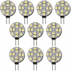 10 Pack G4 LED-polttimot DC 12V ei-himmennettävä 6000K valkoinen Korvaus 20W halogeenipolttimoille keittiön asuntoauton perävaunuveneeseen hinta ja tiedot | Seinävalaisimet | hobbyhall.fi