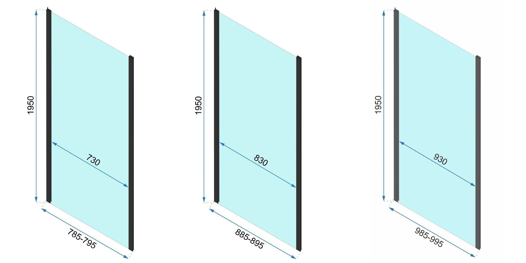 Rea Rapid Swing seinään asennettava suihkukaappi, HARJATTU KULLA 90x90 hinta ja tiedot | Suihkukaapit ja suihkunurkat | hobbyhall.fi