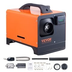 8 kW dieselilämmitin 12V Vevor XMZ-D1 hinta ja tiedot | Lämmittimet | hobbyhall.fi