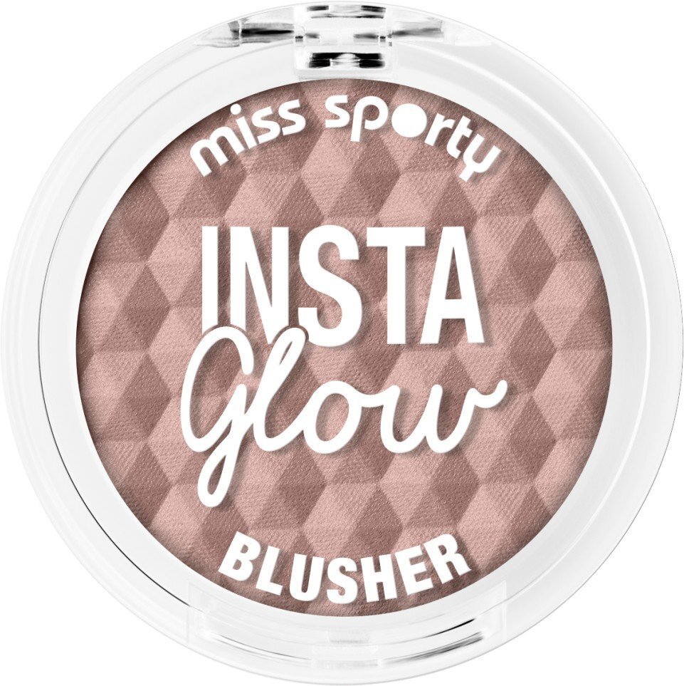 Miss Sporty Insta Glow Blusher poskipuna 5 g, 001 Luminous Beige hinta ja tiedot | Aurinkopuuterit ja poskipunat | hobbyhall.fi