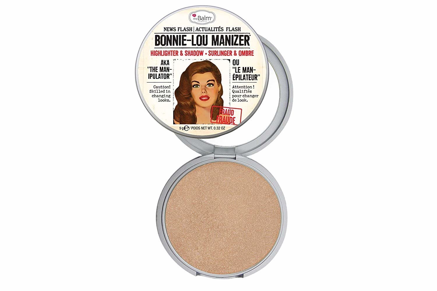 Kiiltävä puuteri Lou Manizer theBalm hinta ja tiedot | Aurinkopuuterit ja poskipunat | hobbyhall.fi