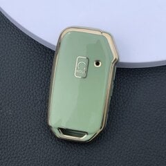 (Key B5- vihreä) 3 5 Botton auton avainkotelo Kia K3 KX3 KX7 K5 Sportage Carnival Mpv KIA Smart Key Cover K5 Key Shell avaimenperätarvikkeet hinta ja tiedot | Lisätarvikkeet autoiluun | hobbyhall.fi