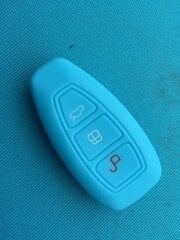 (Sky Blue) 1kpl Uusi 3-painikkeinen auton avainkotelon suoja Ford Focus 3 MK3 Mondeo Fiesta Kuga Escape Ecosport 2013 2014 Smart Style Shell hinta ja tiedot | Lisätarvikkeet autoiluun | hobbyhall.fi