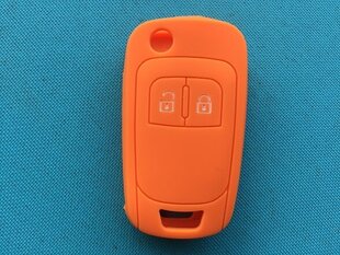 (Oranssi) 2-painikkeinen auton avaimen suojakotelo Opel Astra J Corsa D Zafira C Mokka Insignia Cascada Karl Adam Meriva Buickille hinta ja tiedot | Lisätarvikkeet autoiluun | hobbyhall.fi