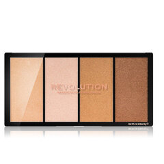 Makeup Revolution London Re-loaded Palette korostustuote 20 g, Lustre Lights Warm hinta ja tiedot | Revolution Hajuvedet ja kosmetiikka | hobbyhall.fi