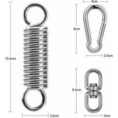 Jousen ripustustuoli Vahva ripustusjousi 250 kg asti riippumatossa riipputuolissa hinta ja tiedot | Ruokapöydän tuolit | hobbyhall.fi