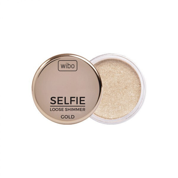 Wibo Selfie Loose Shimmer Gold, 2 g hinta ja tiedot | Aurinkopuuterit ja poskipunat | hobbyhall.fi