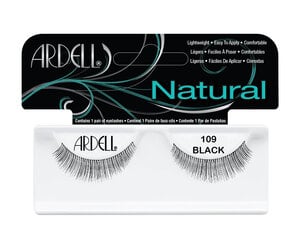 Ardell Artificial Lashes 109 musta * hinta ja tiedot | Irtoripset ja ripsentaivuttimet | hobbyhall.fi