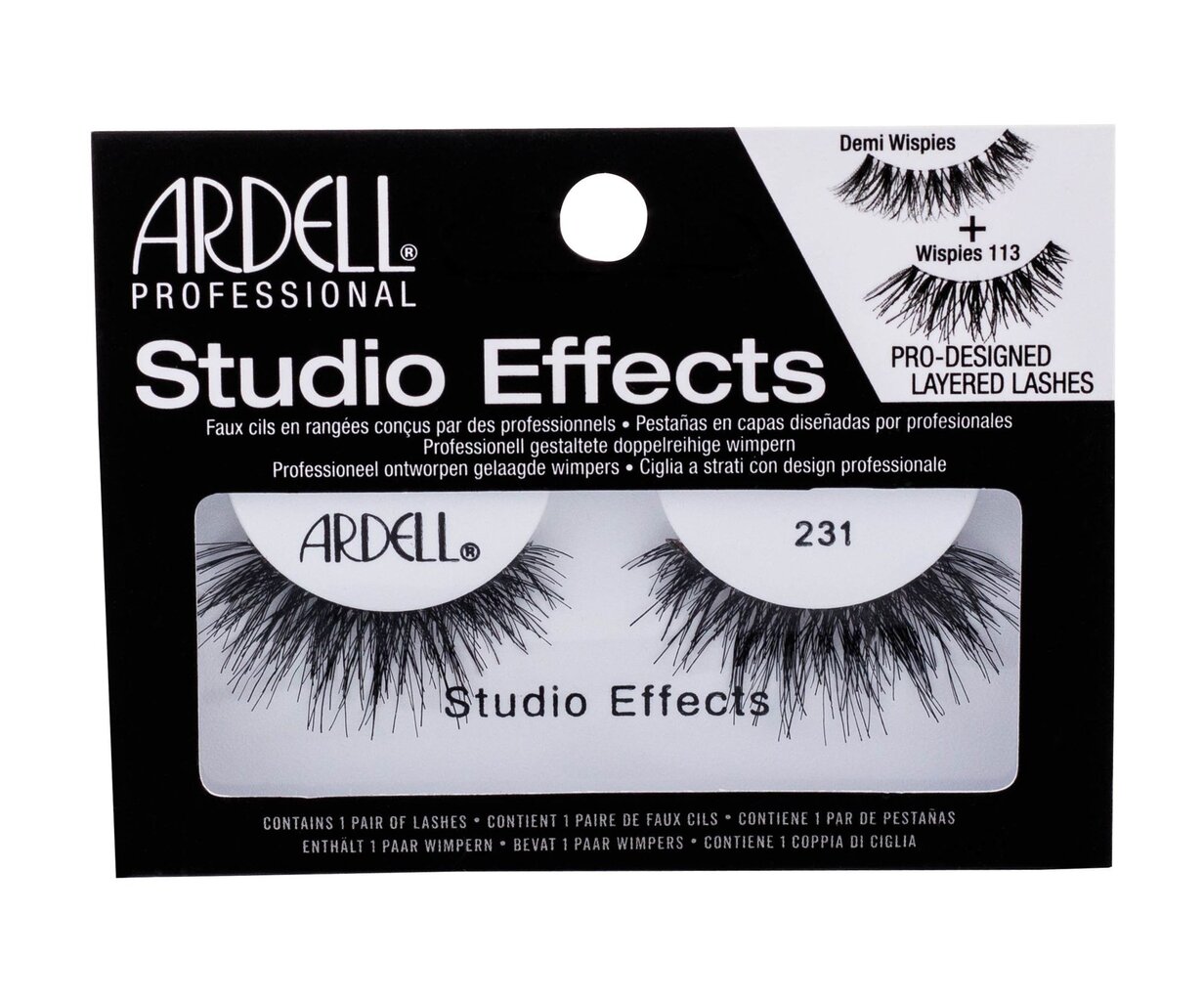 Tekoripset Ardell Studio Effects 231 hinta ja tiedot | Irtoripset ja ripsentaivuttimet | hobbyhall.fi