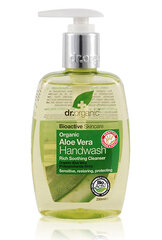 Dr. Organic Aloe Vera -käsisaippua, 250 ml hinta ja tiedot | Dr. Organic Vartalonhoito | hobbyhall.fi