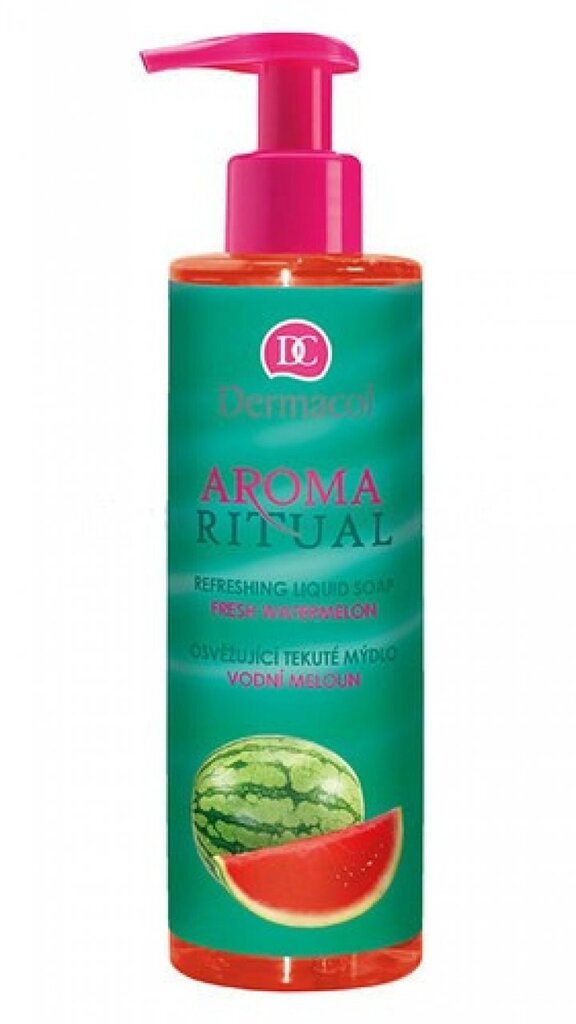 Dermacol Aroma Ritual Fresh Watermelon nestesaippua 250 ml hinta ja tiedot | Saippuat | hobbyhall.fi