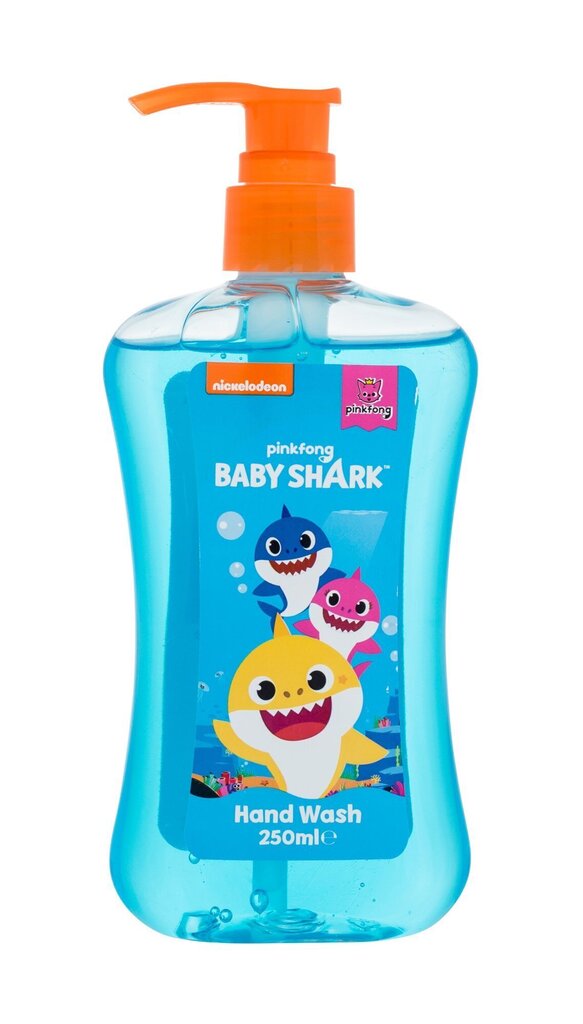 Lasten käsisaippua Pinkfong Baby Shark, 250 ml. hinta ja tiedot | Saippuat | hobbyhall.fi