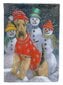 airedale Snowpeople Christmas Flag Canvas talon koko hinta ja tiedot | Liput | hobbyhall.fi