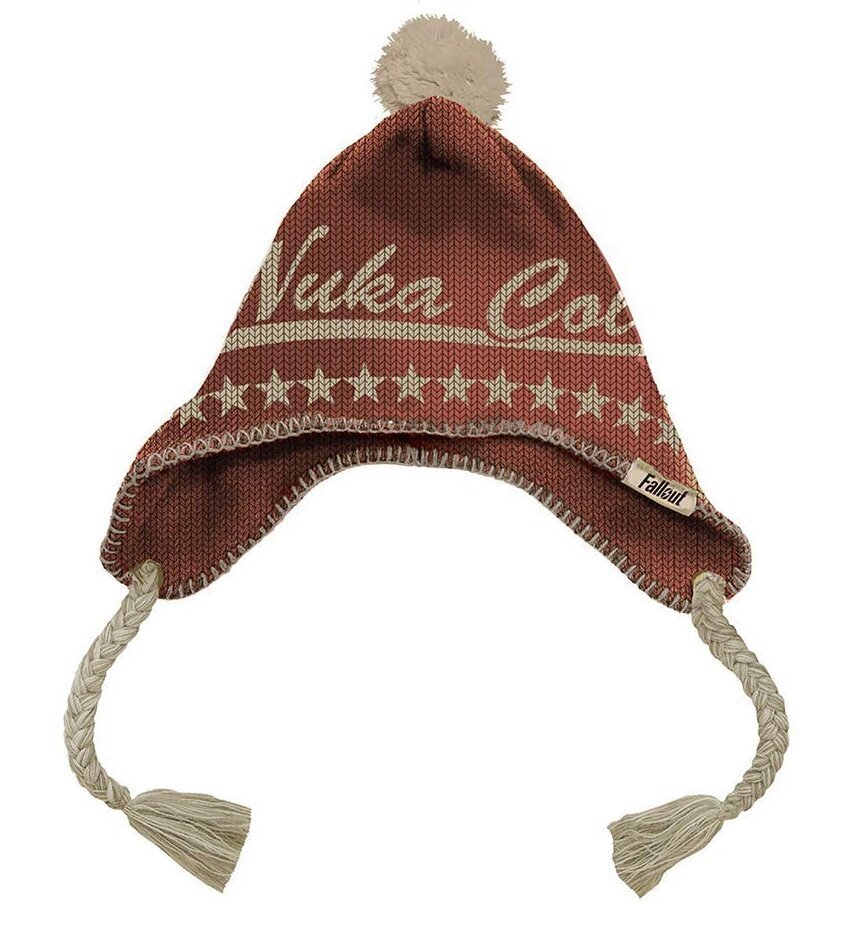 Beanie Fallout Headflap Nuka Cola hinta ja tiedot | Pelien oheistuotteet | hobbyhall.fi