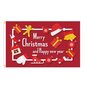 Merry Christmas Tree Lippu 150 X 90 cm - Joululippu 90 X 150 cm - Liput hinta ja tiedot | Liput | hobbyhall.fi