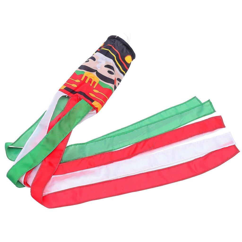 Joulun Windsock Flag Pähkinänsärkijä Riippuva banneri Lippu Puutarha Windsock Decor hinta ja tiedot | Liput | hobbyhall.fi