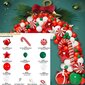 Christmas Balloon Garland Arch Kit joulujuhlakoristeisiin Uudenvuoden juhlatarvikkeet nopeasti hinta ja tiedot | Liput | hobbyhall.fi