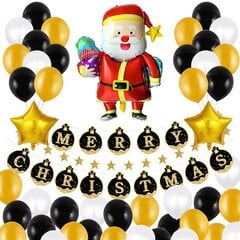 Christmas Balloon Alumiinikalvo Ilmapallo Lateksisetti Joulujuhlapallo hinta ja tiedot | Liput | hobbyhall.fi