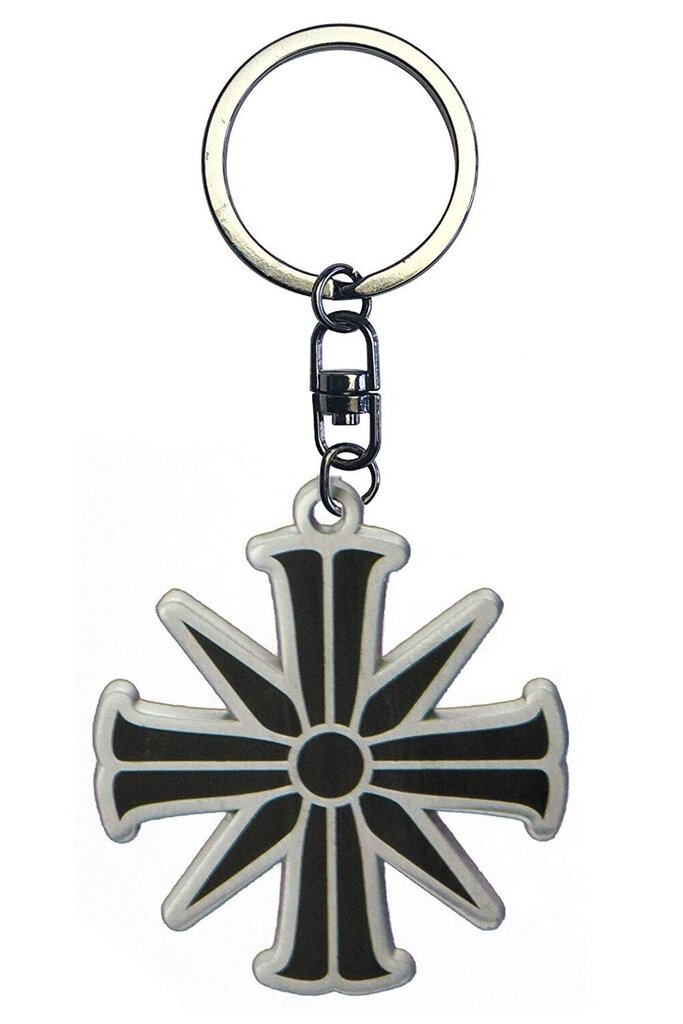 Far Cry 5 - Cross Metal Keychain hinta ja tiedot | Pelien oheistuotteet | hobbyhall.fi