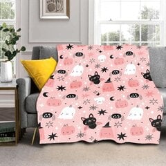 Halloween Pink Throw Peitto Kurpitsa Söpö Ghost Lämmin Pehmeä Kodikas Flanelli Peitto Hengittävät ja Kevyet Peitot Kotijuhliin Sohva Sohva Olohuoneen Toimisto 40x50 Tuumaa Vaaleanpunainen Halloween hinta ja tiedot | Peitot | hobbyhall.fi