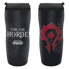 World of Warcraft - Horde Plastic Travel Mug, 350ml hinta ja tiedot | Pelien oheistuotteet | hobbyhall.fi