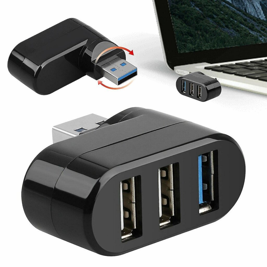 3-porttinen Usb 3.0 Multi Hub Splitter hinta ja tiedot | Adapterit | hobbyhall.fi