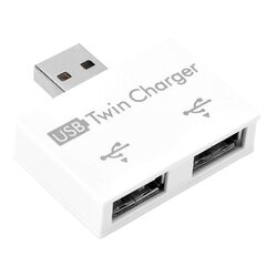 Mini-USB-keskitin, 2-porttinen USB-kaksoislataussovitinsarja, alumiiniseos + PC pieni / kannettava / kestävä / kestävä mini-USB-keskitin lataukseen hinta ja tiedot | Adapterit | hobbyhall.fi