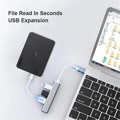 Typec Extender Hub Hub Docking Station USB C Onetofour Computer Splitter USB 3.0 hinta ja tiedot | Adapterit | hobbyhall.fi