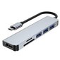 Usb C -keskittimen moniporttisovitin - 6 in 1 USB C - moniporttisovitin hinta ja tiedot | Adapterit | hobbyhall.fi