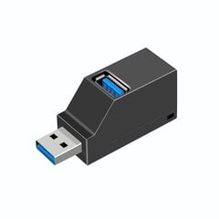 Mini Kannettava 3 Usb-porttia Laajennuskeskittimen jakaja-sovitin kannettavalle PC-tietokoneelle hinta ja tiedot | Adapterit | hobbyhall.fi