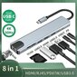 Usb C -keskitin 3.0 USB-C-sovittimen telakointiasema Macbook Pro M1 -kannettavalle tietokoneelle 4k Hdmi-keskitin Pd-pikalataus USB-jakaja hinta ja tiedot | Adapterit | hobbyhall.fi