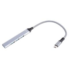 USB-keskitin, nopea 4-porttinen Usb 3.0 -keskitintyyppi C -jakaja 5gbps PC-tietokoneille hinta ja tiedot | Adapterit | hobbyhall.fi