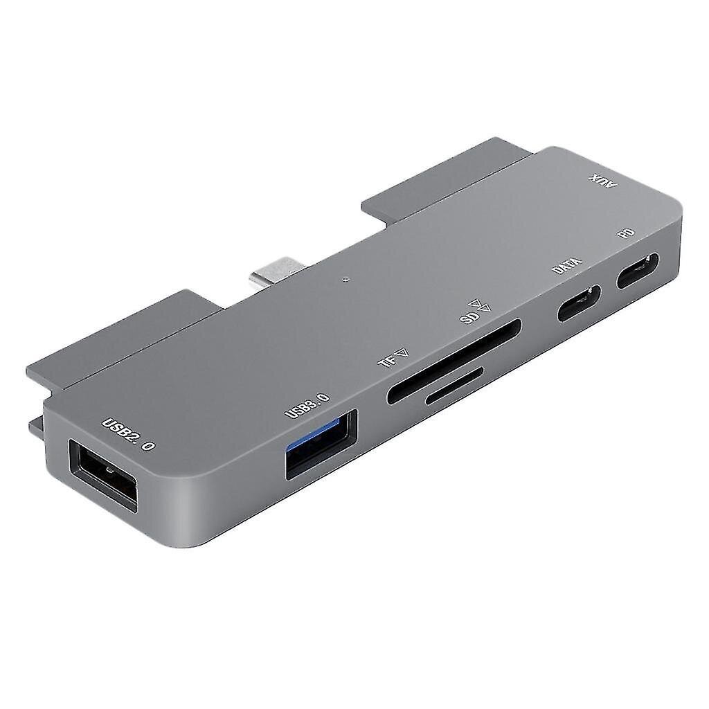 7 in 1 Usb C - Hdmi Multiport Adapteri USB C Hub Fit Ipad Pro hinta ja tiedot | Adapterit | hobbyhall.fi