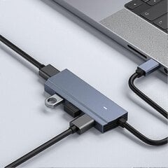 USB C -kannettavien tietokoneiden telakointiasema, 4-in-1 Type C -keskitin, 4 USB3.0-moniporttisovitinta kannettaville tietokoneille, taulukko hinta ja tiedot | Adapterit | hobbyhall.fi