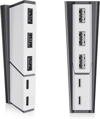 5-porttinen USB-keskitin vain PS5 Slim -konsolilevylle ja digitaaliselle, nopea ylimääräinen USB-portin jatke PS5 Slim -tarvikkeille, 2 Type C + 3 USB-A 2.0 hinta ja tiedot | Adapterit | hobbyhall.fi