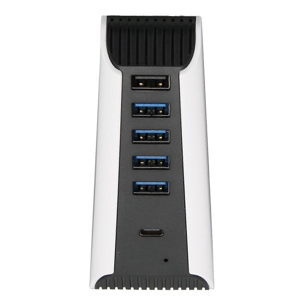 5-porttinen nopea USB-laajennuskeskitin 4 x USB 2.0 1 x USB-pikalatausportti 1 x USB C Plug and Play USB-keskitin PS5:lle hinta ja tiedot | Adapterit | hobbyhall.fi