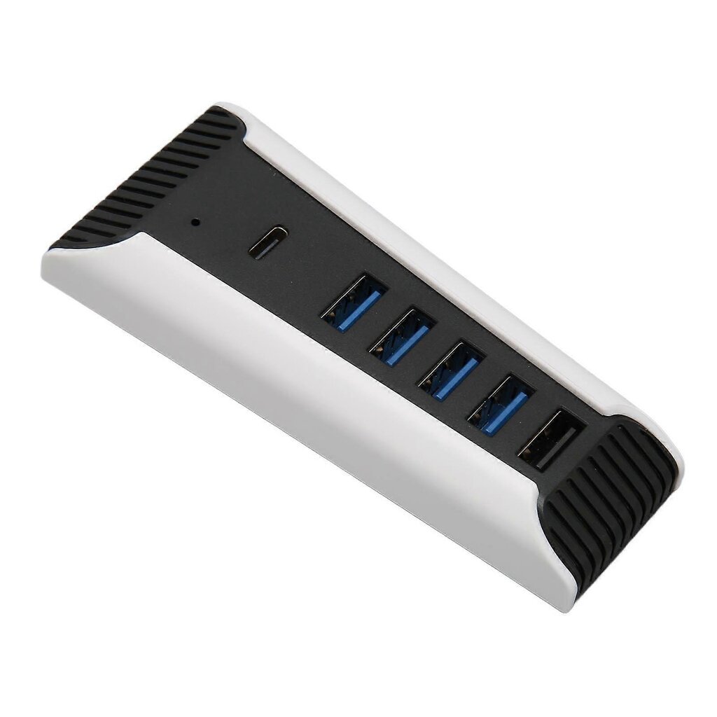 5-porttinen nopea USB-laajennuskeskitin 4 x USB 2.0 1 x USB-pikalatausportti 1 x USB C Plug and Play USB-keskitin PS5:lle hinta ja tiedot | Adapterit | hobbyhall.fi