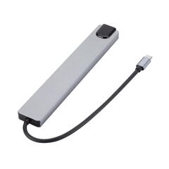 10 in 1 USB C -keskittimen telakointiasema Tukeva monitoiminen kevyt kompakti hinta ja tiedot | Adapterit | hobbyhall.fi