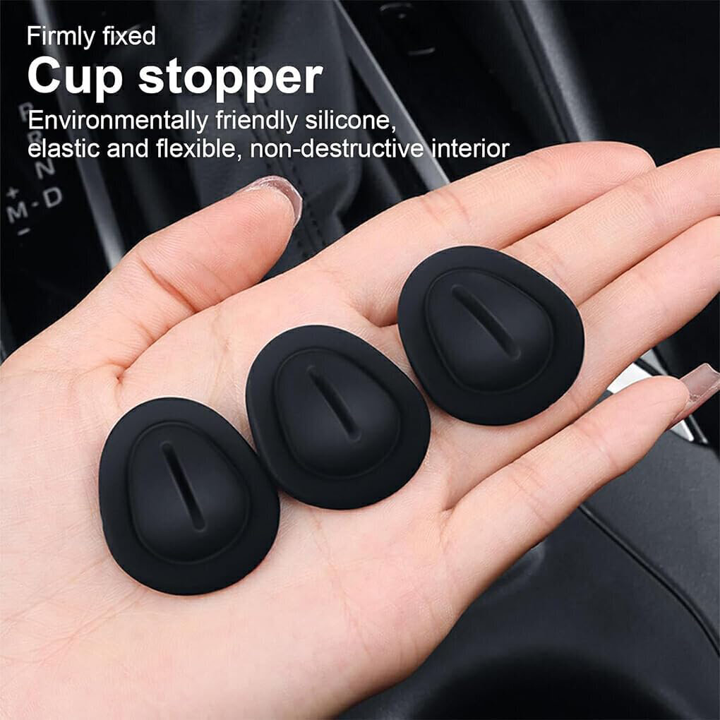 Universal Car Rubber Cup Limiter Insert Cupin pidike Juomapidike 8 kpl hinta ja tiedot | Lisätarvikkeet autoiluun | hobbyhall.fi