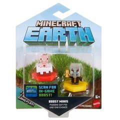 Minecraft Earth 2-Pack Pig and Undying Evoker Boost Minifigures hinta ja tiedot | Pelien oheistuotteet | hobbyhall.fi