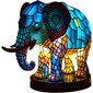 Animal pöytälamppu sarja värillinen hartsi Elephant Dragon Wolf Lamppu Retro yöpöytävalaisin Tiffany Style Yövalaisin Bohemian Resin Lamppu Bedroo elefantille hinta ja tiedot | Pöytävalaisimet | hobbyhall.fi