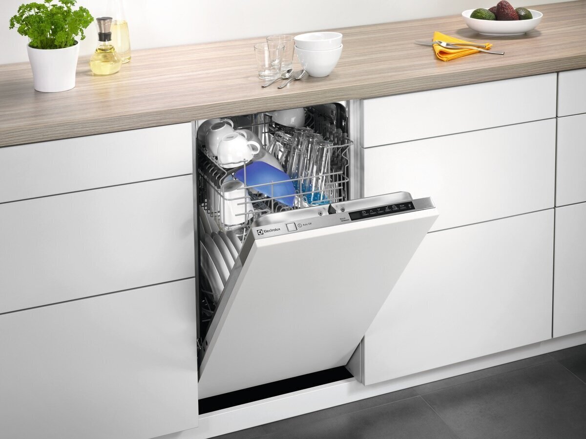 Integroitava astianpesukone Electrolux EES42210L, leveys 45cm A++ hinta ja tiedot | Astianpesukoneet | hobbyhall.fi