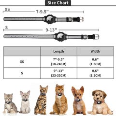 Nahkainen GPS-kissanpanta, jossa AirTag-pidin ja Bell Black, S:, Tracker-kissapantat tytöille, pojille, kissoille, pennuille ja pennuille hinta ja tiedot | Laskettelukypärät | hobbyhall.fi