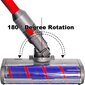 Turbo sähkömoottorilla varustettu pyörivä harja, joka on yhteensopiva Dyson V7 V8 V10 V11 pehmeälle telalle parkettilaatoille ja automaattiselle led-valolle hinta ja tiedot | Pölynimureiden lisätarvikkeet | hobbyhall.fi