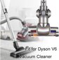 Brosse Rotative Motorisée Électrique Turbo -yhteensopiva Dyson DC59 DC58 V6 DC61 DC62 Rouleau Souple Parketti Carrelage hinta ja tiedot | Pölynimureiden lisätarvikkeet | hobbyhall.fi