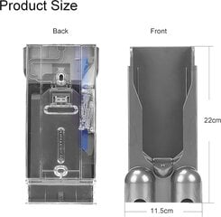 Tue asennusyhteensopivan Dyson V10:n, muovisen ABS-muovitettavan Serie V10:n latausta hinta ja tiedot | Pölynimureiden lisätarvikkeet | hobbyhall.fi